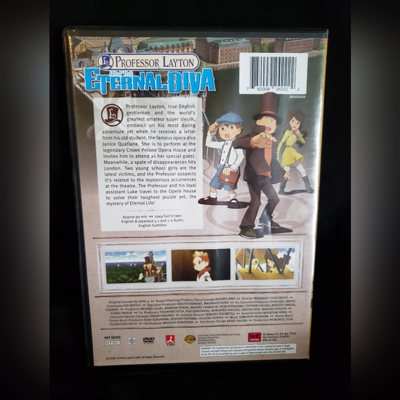 Professor Layton and the Eternal Diva DVD Anime Movie - Picture 2 of 3